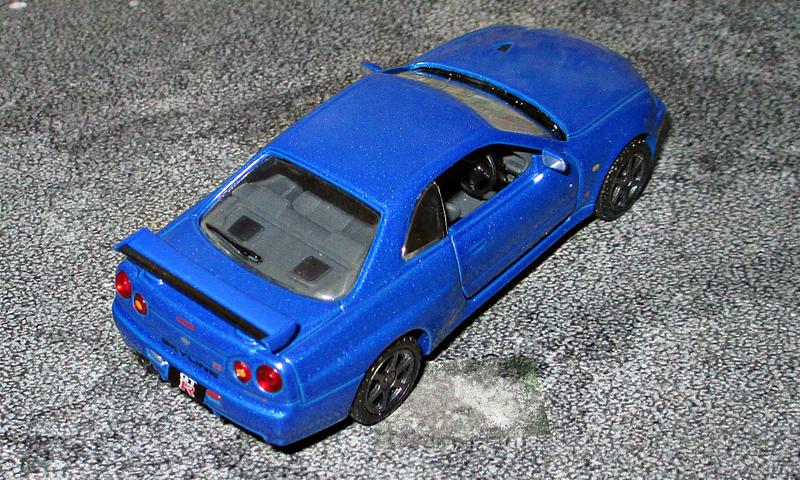Illustration for article titled Review: Tamiya Nissan Skyline R34 V-spec
